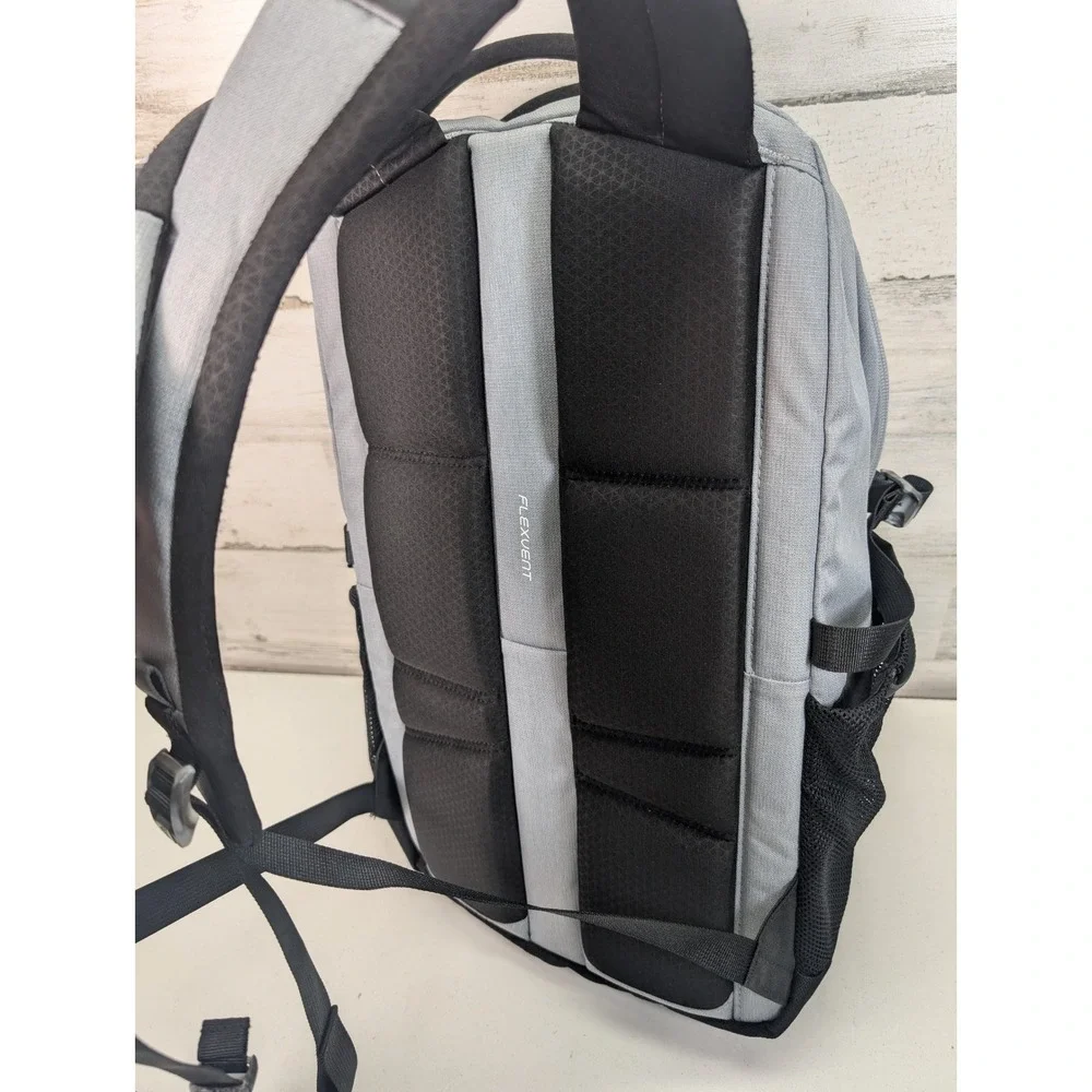 The North Face Dyno Backpack Gray‎ Black School Laptop Daypack
